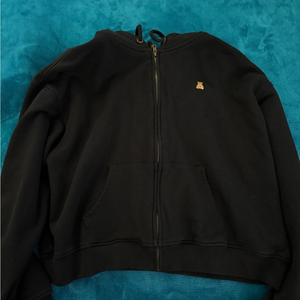 Teddy Fresh Women’s Classic Bear Ear Zip Up Hoodie